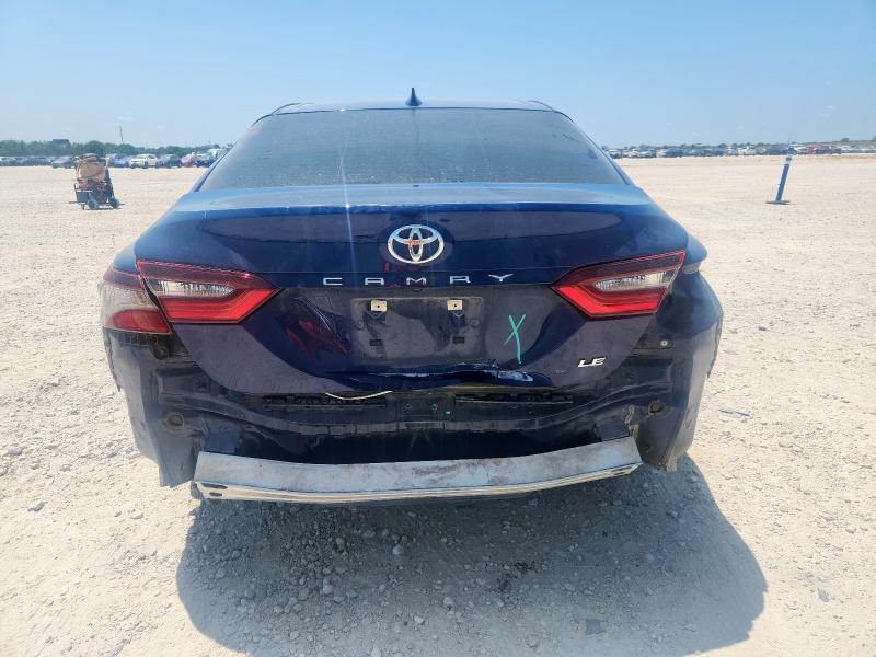 4T1C11AK7PU103964 - 2023 TOYOTA CAMRY LE BLUE photo 6