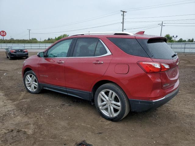 3GNAXXEV2KS505666 - 2019 CHEVROLET EQUINOX PREMIER RED photo 2