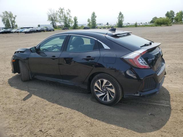 SHHFK7G23JU308687 - 2018 HONDA CIVIC LX შავი ფოტო 2
