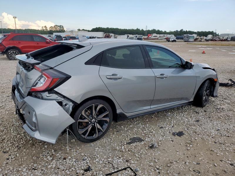 SHHFK7H45JU219669 - 2018 HONDA CIVIC SPORT ვერცხლისფერი ფოტო 3