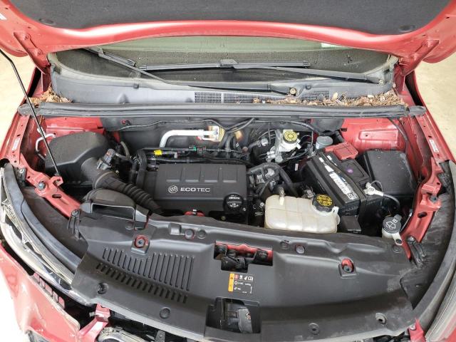 KL4CJASB5KB839125 - 2019 BUICK ENCORE PREFERRED Czerwony zdjęcie 11