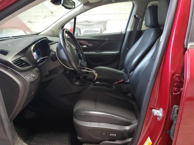 KL4CJASB5KB839125 - 2019 BUICK ENCORE PREFERRED Czerwony zdjęcie 7