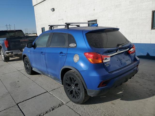 JA4AR3AU1JU007590 - 2018 MITSUBISHI OUTLANDER ES BLUE photo 2
