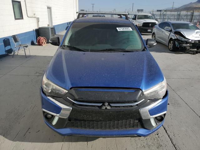 JA4AR3AU1JU007590 - 2018 MITSUBISHI OUTLANDER ES BLUE photo 5