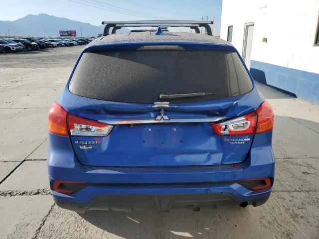 JA4AR3AU1JU007590 - 2018 MITSUBISHI OUTLANDER ES BLUE photo 6