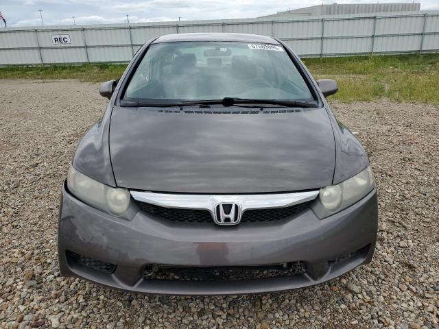 19XFA1F53AE067409 - 2010 HONDA CIVIC LX GRAY photo 5