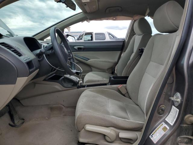 19XFA1F53AE067409 - 2010 HONDA CIVIC LX GRAY photo 7