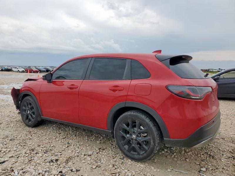 3CZRZ1H59PM736049 - 2023 HONDA HR-V SPORT RED photo 2