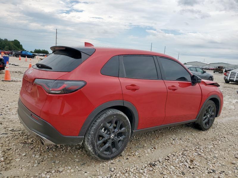 3CZRZ1H59PM736049 - 2023 HONDA HR-V SPORT RED photo 3