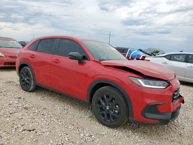 3CZRZ1H59PM736049 - 2023 HONDA HR-V SPORT RED photo 4