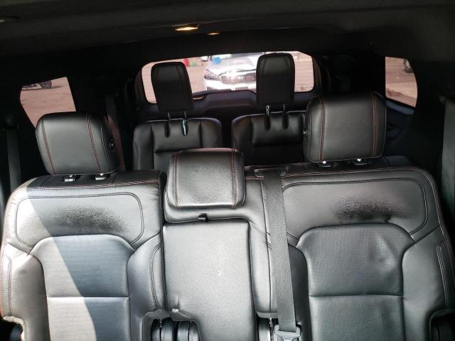 1FM5K8GT9JGB62082 - 2018 FORD EXPLORER SPORT BLUE photo 10