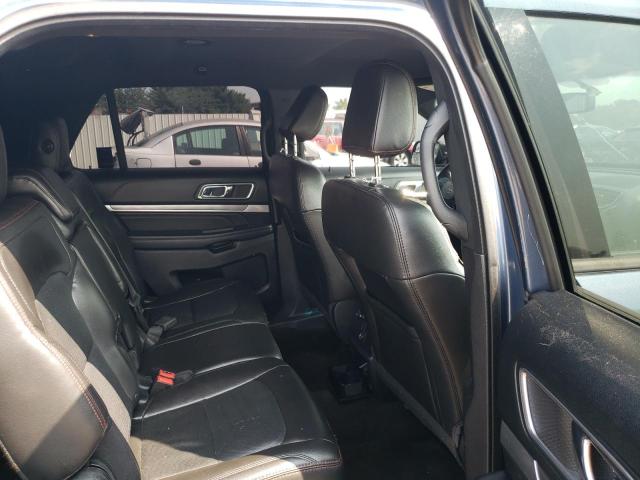 1FM5K8GT9JGB62082 - 2018 FORD EXPLORER SPORT BLUE photo 11