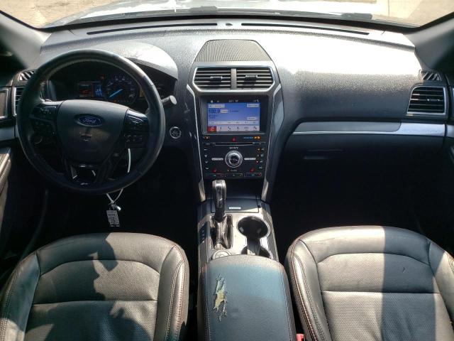 1FM5K8GT9JGB62082 - 2018 FORD EXPLORER SPORT BLUE photo 8