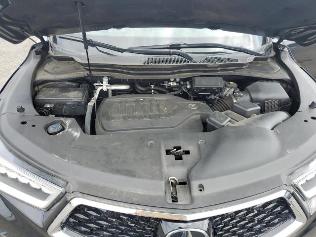5J8YD4H59LL049359 - 2020 ACURA MDX TECHNOLOGY შავი ფოტო 11