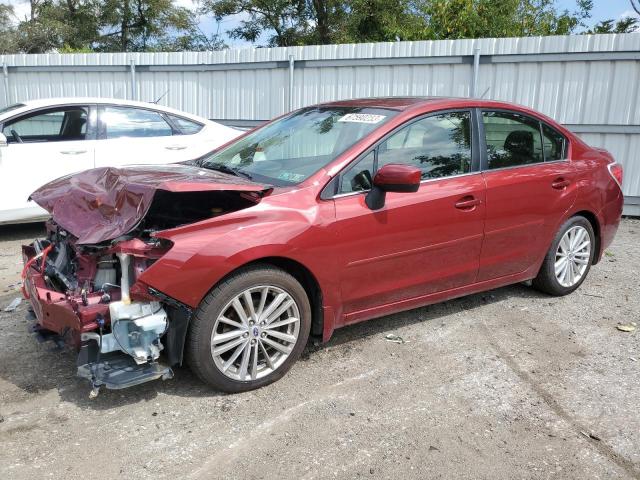 JF1GJAF61GH011149 - 2016 SUBARU IMPREZA PREMIUM PLUS RED photo 1