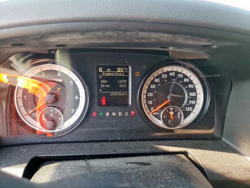 1C6RR7TTXKS654952 - 2019 RAM 1500 CLASS SLT Plata foto 9