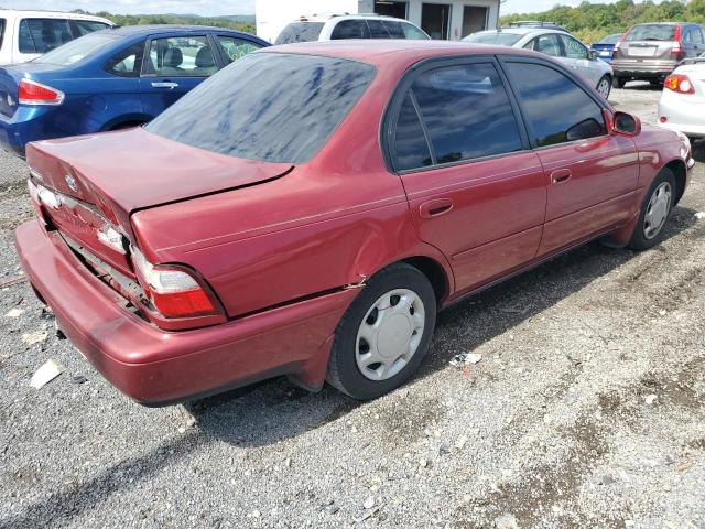 1NXBB02E1VZ607631 - 1997 TOYOTA COROLLA DX BURGUNDY photo 3