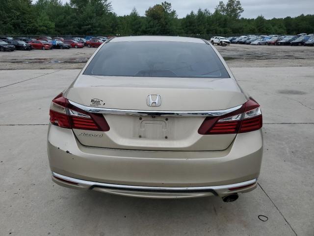 1HGCR2F37HA110891 - 2017 HONDA ACCORD LX 金色 照片 6