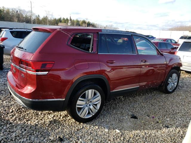 1V2NR2CA3JC565997 - 2018 VOLKSWAGEN ATLAS SEL PREMIUM RED photo 3