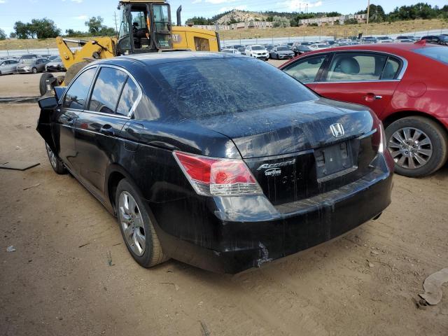 1HGCP26758A156020 - 2008 HONDA ACCORD EX BLACK photo 2