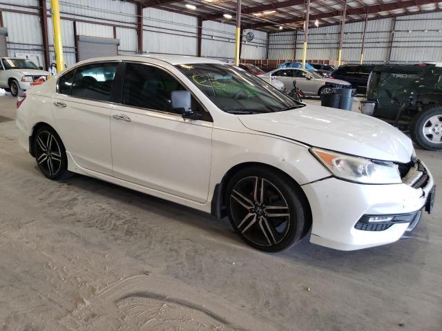 1HGCR2F5XGA150124 - 2016 HONDA ACCORD SPORT WHITE photo 4