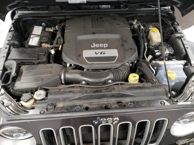 1C4BJWEG0GL304663 - 2016 JEEP WRANGLER U SAHARA GRAY photo 12