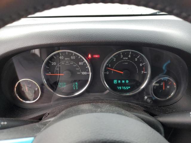 1C4BJWEG0GL304663 - 2016 JEEP WRANGLER U SAHARA GRAY photo 9