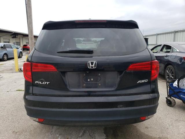 5FNYF6H5XHB083910 - 2017 HONDA PILOT EXL BLACK photo 6