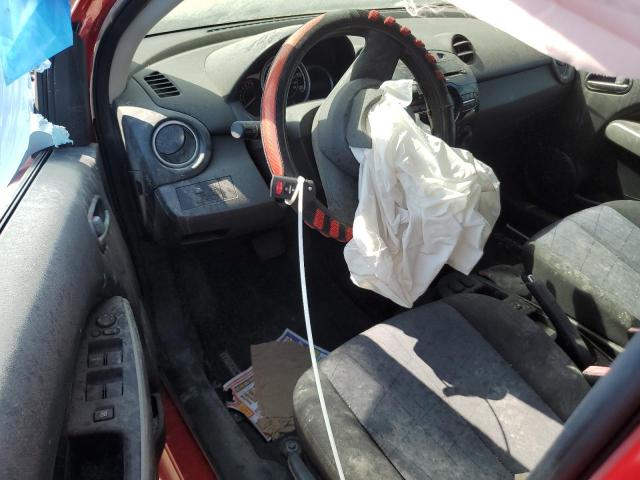 JM1DE1HY6B0115868 - 2011 MAZDA MAZDA2 RED photo 8