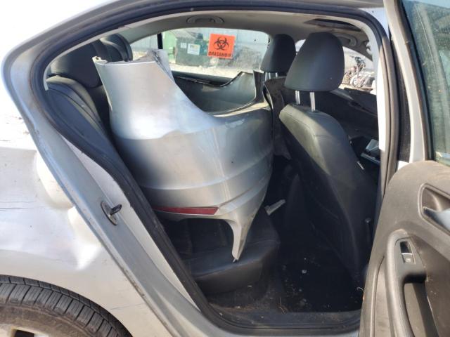 3VWLL7AJ6DM352942 - 2013 VOLKSWAGEN JETTA TDI SILVER photo 10