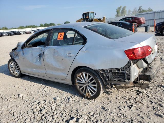 3VWLL7AJ6DM352942 - 2013 VOLKSWAGEN JETTA TDI SILVER photo 2
