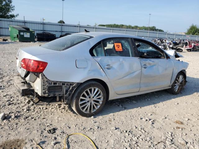 3VWLL7AJ6DM352942 - 2013 VOLKSWAGEN JETTA TDI SILVER photo 3