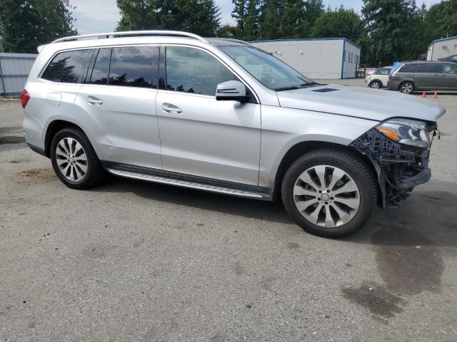 4JGDF6EE1HA824842 - 2017 MERCEDES-BENZ GLS 450 4MATIC SILVER photo 4