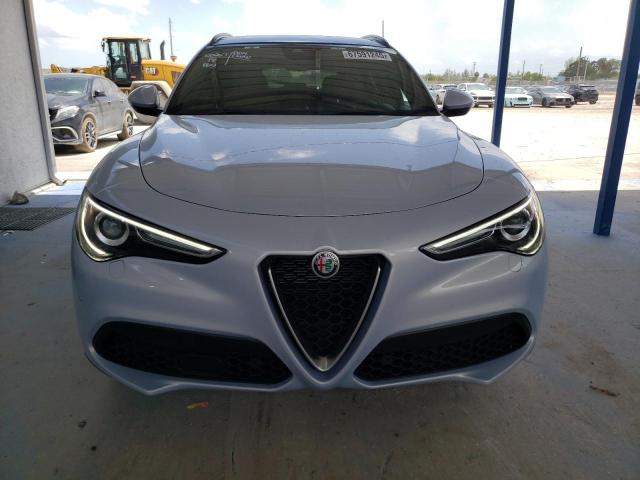 ZASPAKBN9P7D58884 - 2023 ALFA ROMEO STELVIO TI SILVER photo 5