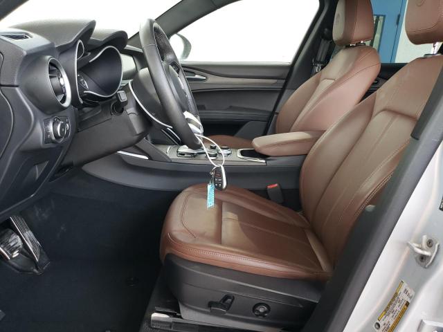 ZASPAKBN9P7D58884 - 2023 ALFA ROMEO STELVIO TI SILVER photo 7