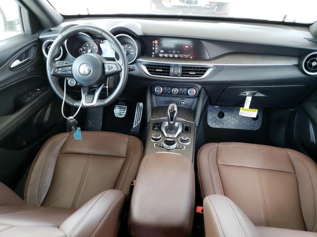 ZASPAKBN9P7D58884 - 2023 ALFA ROMEO STELVIO TI SILVER photo 8