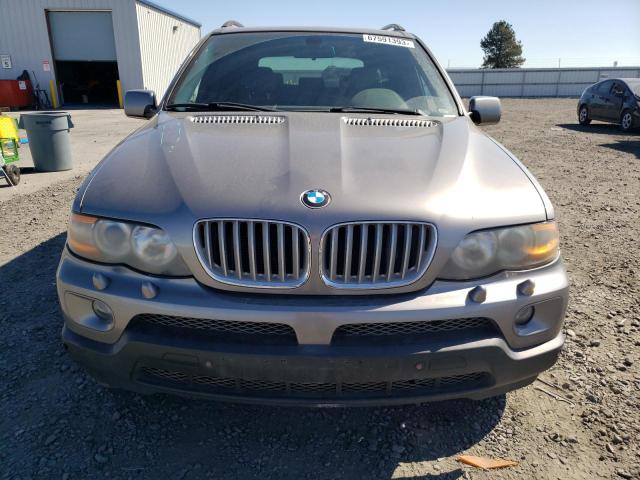 5UXFB53546LV24296 - 2006 BMW X5 4.4I SILVER photo 5