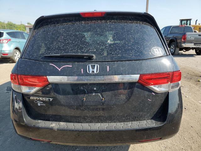 5FNRL5H63EB039520 - 2014 HONDA ODYSSEY EXL BLACK photo 6