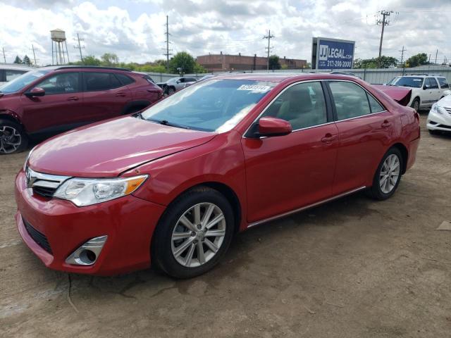 4T4BF1FK7ER354511 - 2014 TOYOTA CAMRY L RED photo 1