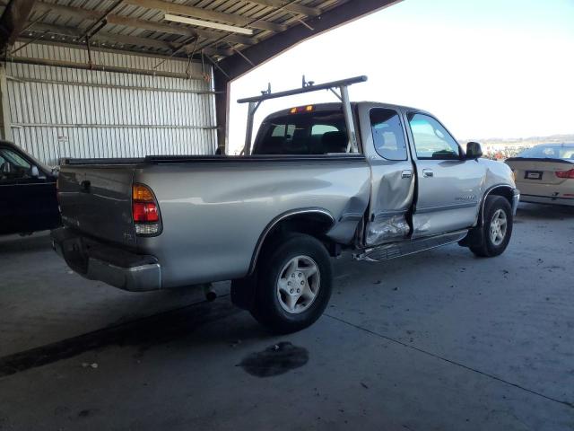 5TBRT34161S202030 - 2001 TOYOTA TUNDRA ACCESS CAB 银色 照片 3