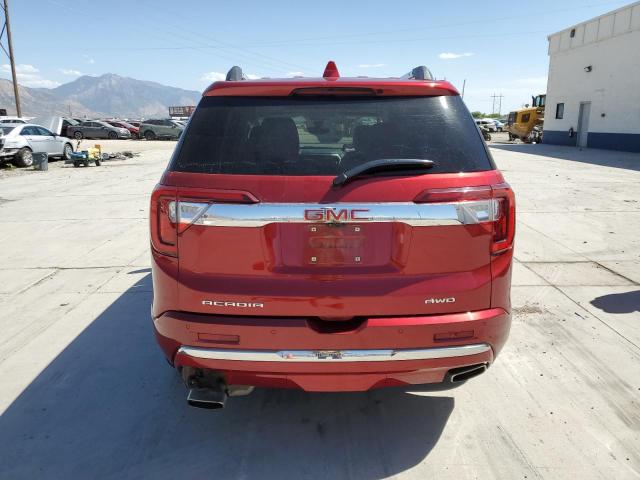 1GKKNXLS4MZ121314 - 2021 GMC ACADIA DENALI RED photo 6