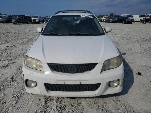 JM1BJ245531201138 - 2003 MAZDA PROTEGE PR5 WHITE photo 5