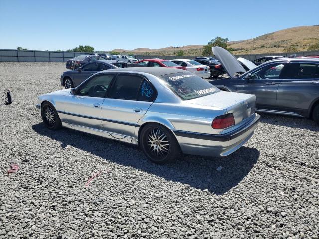WBAGF8325WDL57116 - 1998 BMW 740 I AUTOMATIC SILVER photo 2