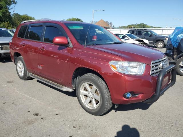 JTEDS41AX82048546 - 2008 TOYOTA HIGHLANDER RED photo 4