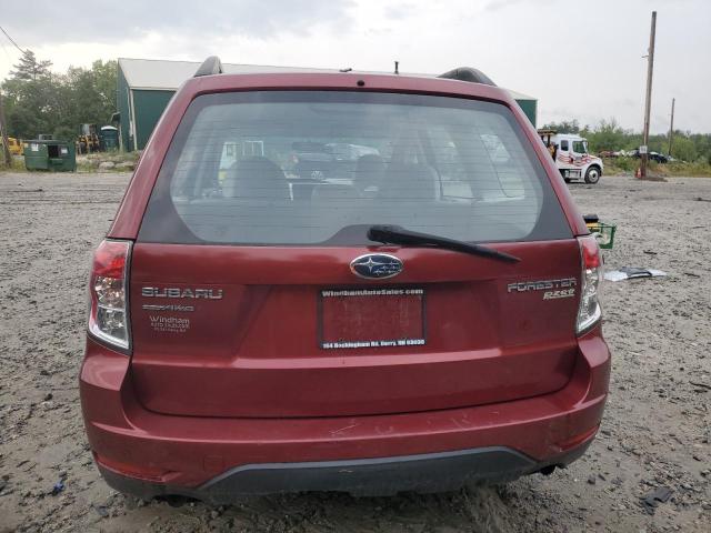 JF2SH6BC4AH774994 - 2010 SUBARU FORESTER XS Bordeaux Foto 6