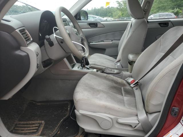 JF2SH6BC4AH774994 - 2010 SUBARU FORESTER XS Bordeaux Foto 7
