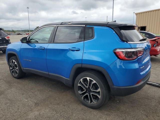3C4NJDCB6NT146260 - 2022 JEEP COMPASS LIMITED 蓝色 照片 2