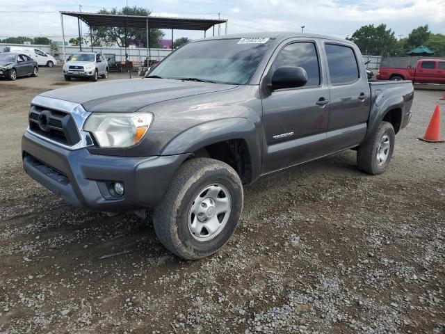 5TFJU4GNXFX087777 - 2015 TOYOTA TACOMA DOUBLE CAB PRERUNNER GRAY photo 1