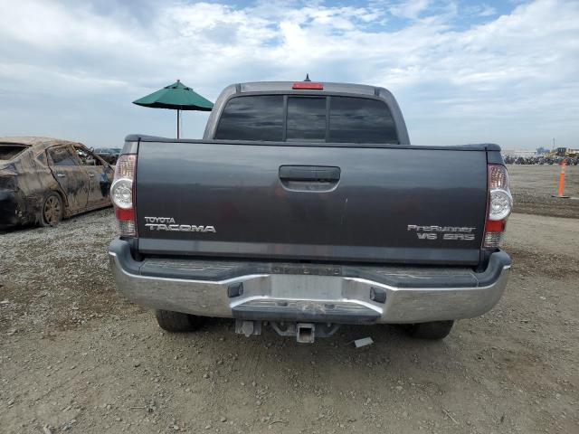 5TFJU4GNXFX087777 - 2015 TOYOTA TACOMA DOUBLE CAB PRERUNNER GRAY photo 6