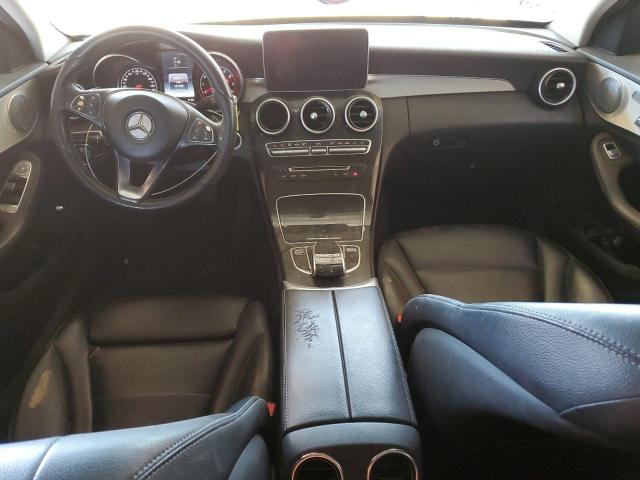 55SWF4KB7GU100119 - 2016 MERCEDES-BENZ C 300 4MATIC WHITE photo 8